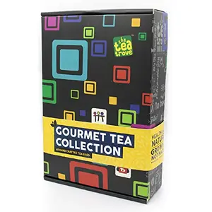 The Tea Trove Health Tea Box 48 Tea Bags 6 Teas for Different Times of The Day. (Rs. 9.58 per Cup)