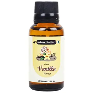 Vanilla Flavour , 50 Ml (1.76 OZ) [Highly Concentrated Flavourful Versatile Uses]