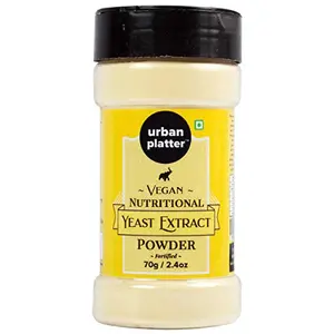 Yeast Extract Powder Shaker Jar , (70 Gm / 2.47 OZ) [Fortified Cheesy Flavour Vegan-]