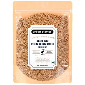 Dried Fenugreek (Methi) Seeds , 1 KG (35.27 OZ)