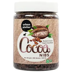 Cocoa Nibs , 250 Gm (8.82 OZ) [Unprocessed Aromatic Chocolate Food of The Gods!]