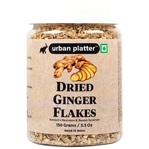 Dried Ginger Flakes , 150 Gm (5.29 OZ) [Rich Aroma]