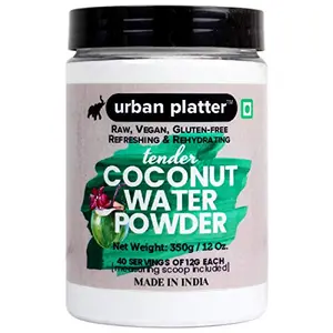 Tender Coconut Water Powder , 350 Gm  [Raw Vegan Refreshing Re-Hydrating]