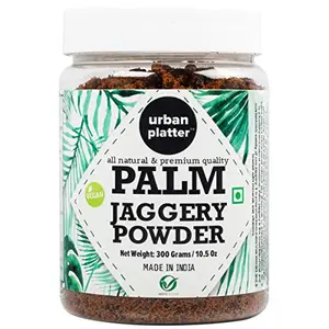 Palm Jaggery Powder , 300 Gm (10.58 OZ) [All Natural Premium Quality]