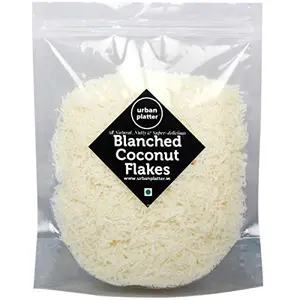 Urban Platter Dried Blanched Coconut Flakes 400G