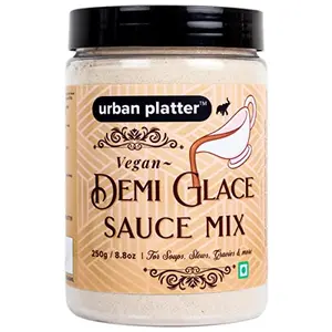 Urban Platter Vegan Demi Glace Sauce Mix 250G / 8.8Oz [For Soups Stews Gravies]