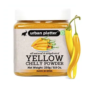 Yellow Chilly Powder , 250 Gm (8.82 OZ) [Spicy Premium Quality and Dehydrated]