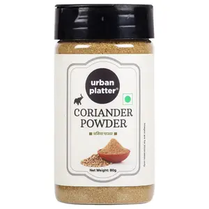 Urban Platter Coriander Seed Powder Shaker Jar 80g / 2.8oz [Dhania Powder]