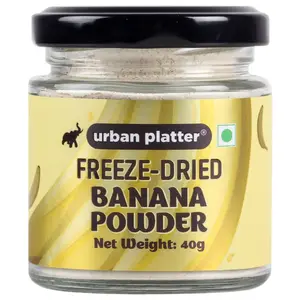 Urban Platter Freeze-Dried Banana Powder 40g