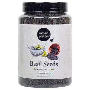 Urban Platter Basil Seeds (Sabja) Jar 700g