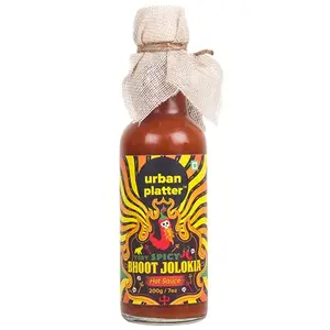 Urban Platter Bhoot Jolokia Hot Sauce 200g [Very Spicy Ghost Pepper Sauce]