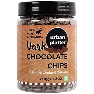 Urban Platter Dark Chocolate Chips 350g