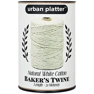 Urban Platter Baker's Kitchen Twine 100% White Cotton