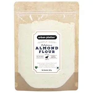Urban Platter Fine California Almond Flour 500g (Keto-Friendly Naturally Protein-Rich Blanched Almond Fine Powder)