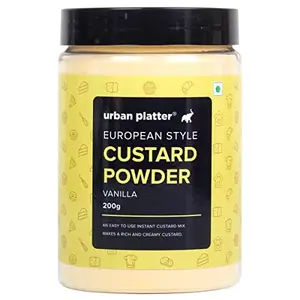 Urban Platter European Style Vanilla Custard Powder 200g