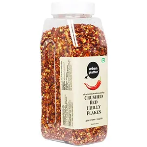Urban Platter Dried Red Chilly Flakes Shaker Jar 300 g