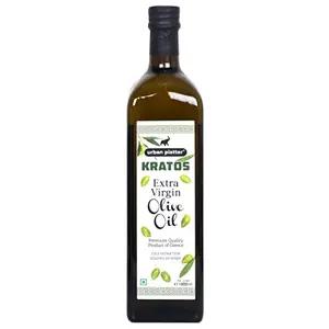 Urban Platter Kratos Cold Pressed Extra Virgin Olive Oil 1 Litre (Made in Greece)