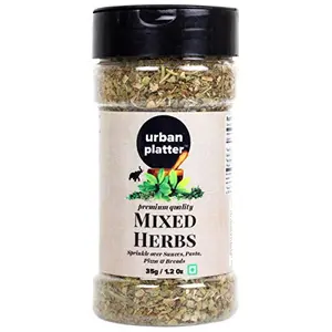 Urban Platter Mixed Herbs Shaker Jar 35g / 1.2oz [Seasoning Mix of Oregano Rosemary Basil Thyme]