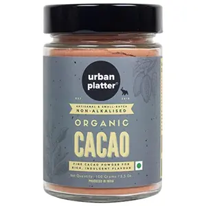 Urban Platter Non-Alkalized Organic Cacao Powder 100g
