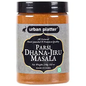 Urban Platter Parsi Dhana-Jiru Masala 250g / 8oz [All Natural Hand-Pounded All Purpose Spice Blend]