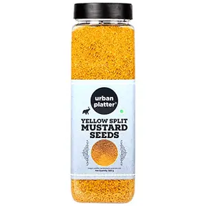 Urban Platter Split Yellow Mustard (Sarson) Seed 500g