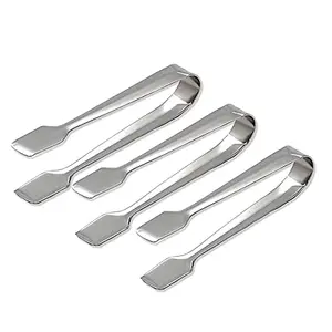 Urban Platter Stainless Steel Sugar Cube Tong [Pack of 3]
