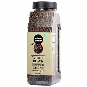 Urban Platter Whole Black Pepper Corns (Kali Mirch) Shaker Jar 550g