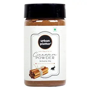 Urban Platter Cinnamon (Dalcheeni) Powder Shaker Jar 100g / 3.5oz [Flavourful]