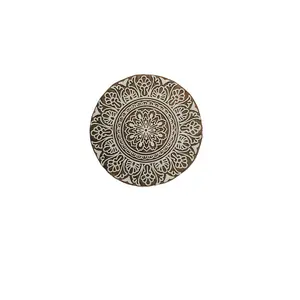 Silkrute Wall Hanging Hook Indian Artistic Hand Carved Wooden Block Stamp Print | DIY Crafts (Pack of 1)