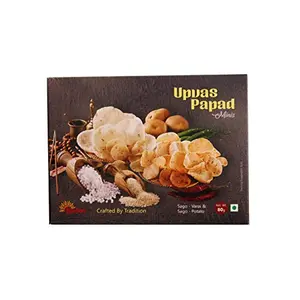 Roshnee Upwas/Fast Papads (Potato + Varai Sago Minis)