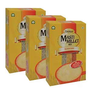 Ammae Masti Millet Mix Millet Porridge Mix 125g Pack of 3 No Preservatives or Chemicals No Added Sugar