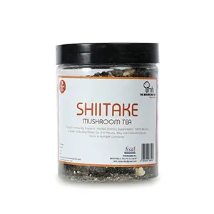 The Mushrooms Hub Green Tea with Shiitake Mushrooms (100 GMS)
