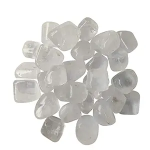SATYAMANI Crystal Tumble Stones Standard Transparent