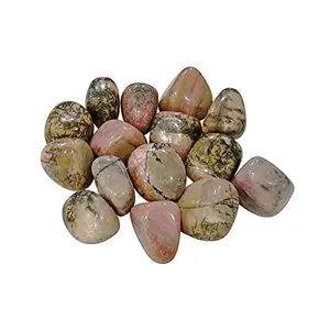 SATYAMANI Crystal Tumble Stones Standard Rhodonite