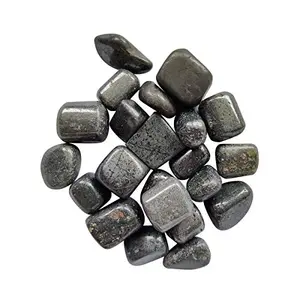 SATYAMANI Crystal Tumble Stones Standard Hematite