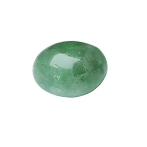 SATYAMANI Natural orescent Green orite Tumble Stone Under UV Light