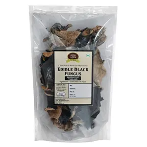 Food Essential Edible Black Fungus (Cloud Ear and Wood Ear Mushrooms) 100 gm.
