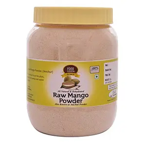 FOOD ESSENTIAL Dry Mango Powder 500 gm. [All Natural Amchur Powder Flavorful]
