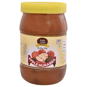 FOOD ESSENTIAL Organic Apple Murabba with Honey 500 gm. Taste of King Trust of Best Quality
