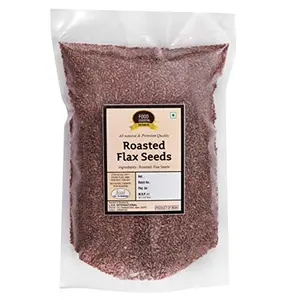 Food Essential Raw Flax Seeds - Rich in Omega -3 and Fibre 450 gm.