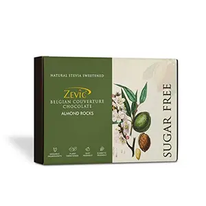 Zevic Assorted Chocolate Gift Hamper | Sweetened with Stevia Chocolate | Luxury Almond Rochers 12 Pcs