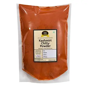 Food Essential Kashmiri Red Chilli Powder All Natural Premium Quality & Aromatic (1kg)