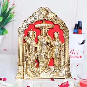 KridayKraft Shree Ram Metal Statue for PoojaLord Rama Laxman Sita & Hanuman Murti Religious Idol for HomeOffice DecorShopiece FigurinesGift Article...