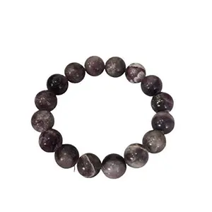 Natural Sugilite Stone Bracelet 12 MM - Pain Tension and Fear Relieve