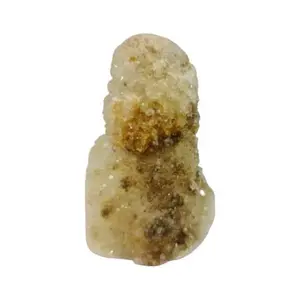 Golden Throne Citrine Yellow Cactus Spirit Quartz Crystal With Rainbow Cluster 138 Grams Metaphysical Energy Stone!