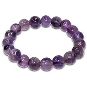 Crystal Cave Exports Amethyst bracelet 8 MM christmas gifts for mom gifts for wife gifts for sister gifts for women gift for girlfriend gifts for her