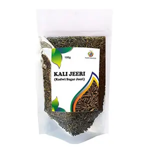Jioo Organics Kali Jeeri | Kadwa Jeera | Kalijiri | 100g