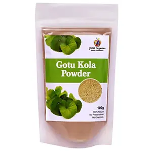 Jioo Organics Gotu Kola PowderVallaria Centella Asiatica_Pack Of 100g