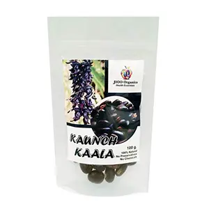 Jioo Organics 100% Natural Premium Kaunch Black Seeds | Kaunch k Beej | 100g