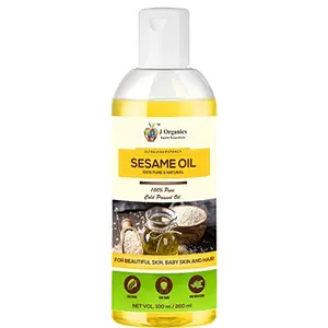 Jioo Organics Pure Pressed Oil For Hair Body Skin Care Massage 200 ml
